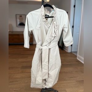 Vintage knee-length trench
